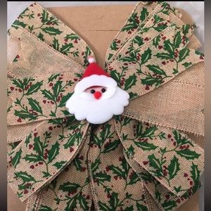 Christmas Tree Topper Bow